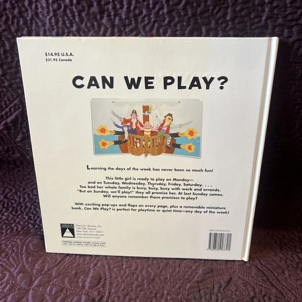 Can We Play? A Pop-up, Lift-the-Flap Story: A P... by Mara Van Der Meer Hardback